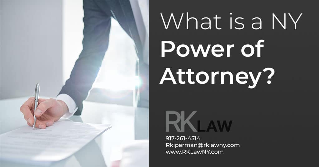 "New York Power of Attorney"