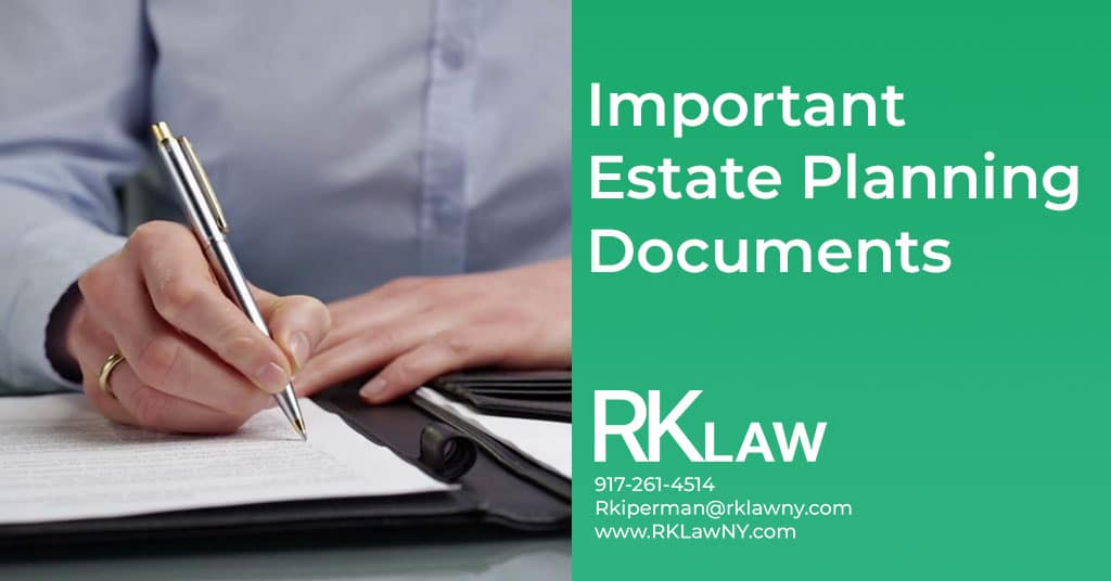 Important Estate Planning Documents