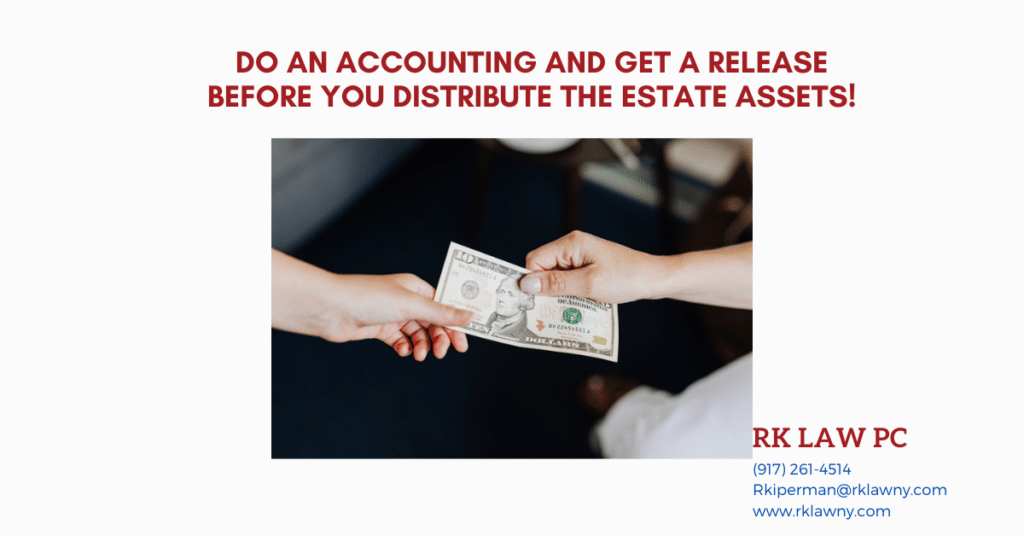 Distribute the Estate Assets