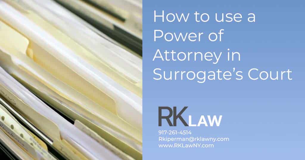 "Record a Power of Attorney"