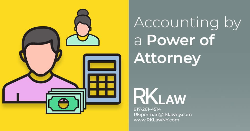 Accounting By A Power of Attorney