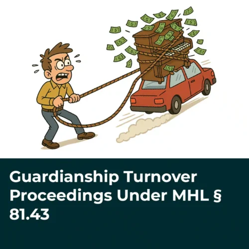Guardianship turnover proceeding