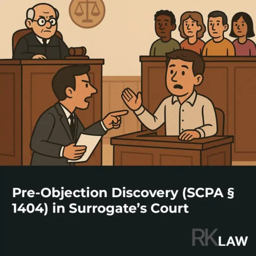 Pre-Objection Discovery NY