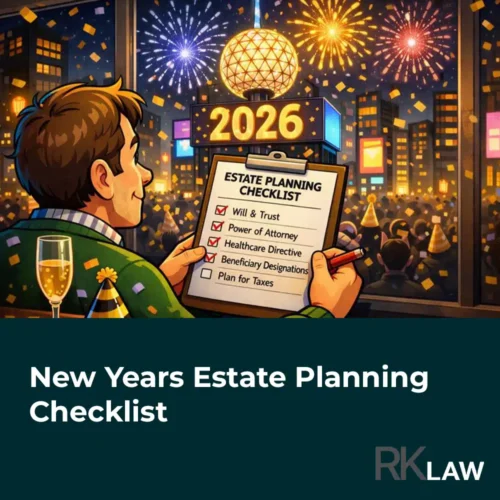 new years estate planning checklist