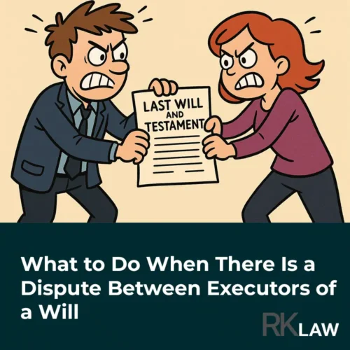 What to Do When There Is a Dispute Between Executors of a Will