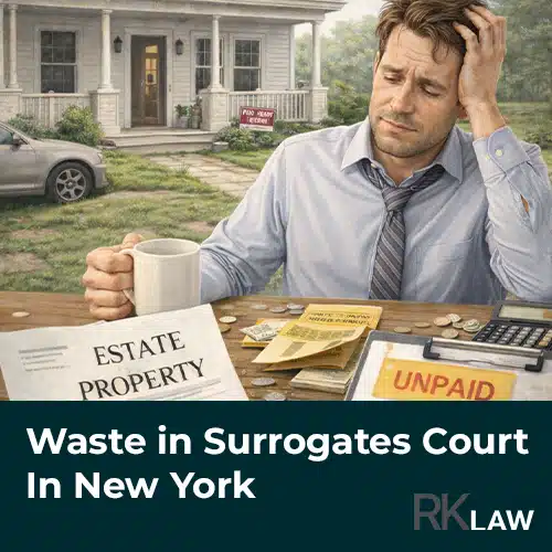 waste in surrogates court new york