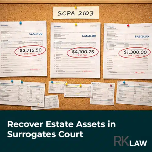 Recover Estate Assets in Surrogates Court