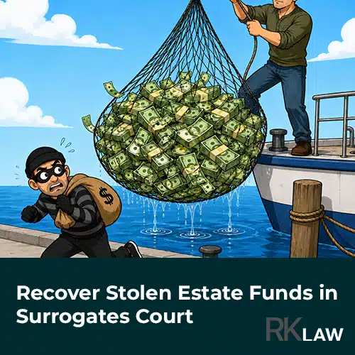 recover stolen estate assets