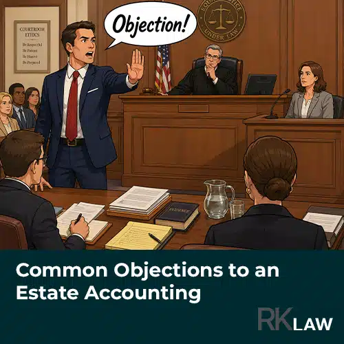 common examples of objections in estate accountings